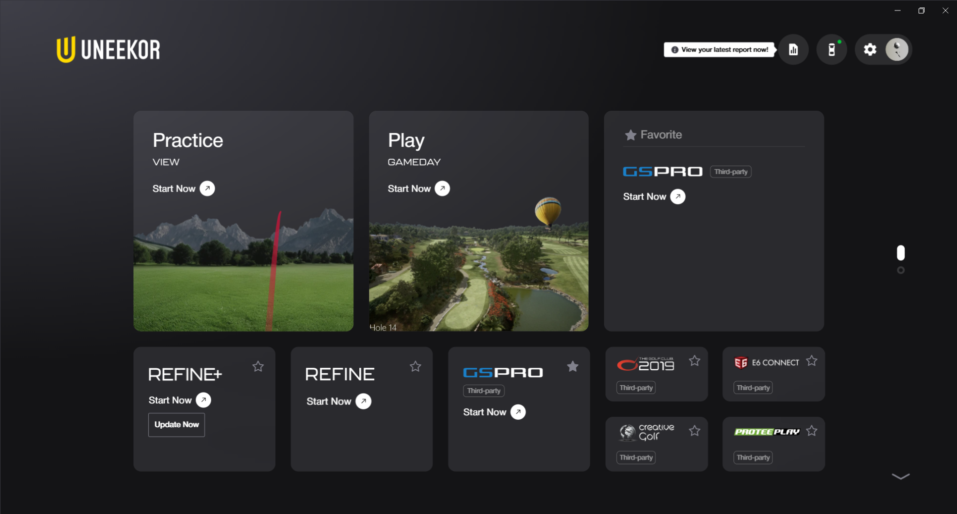 Pick Practice or Play